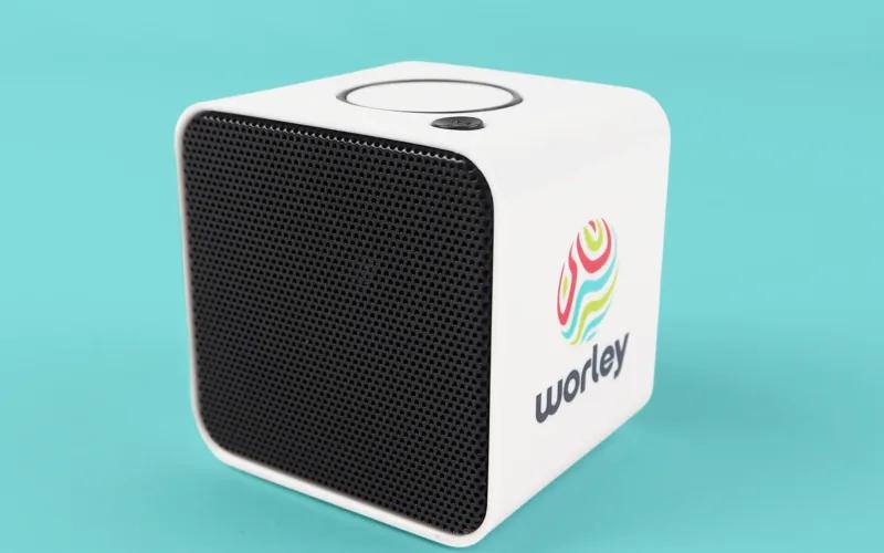 Printed bluetooth speaker for Worley